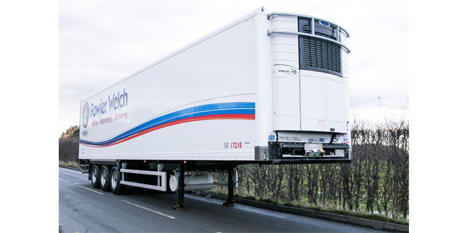 FOWLER WELCH ORDERS DUAL TEMP FRIDGE TRAILERS FROM CARTWRIGHT