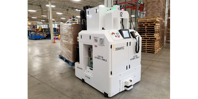 NYPRO SELECTS DEMATIC SOLUTION TO TRANSPORT RAW MATERIALS AND FINISHED GOODS
