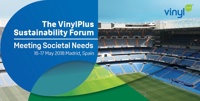 VinylPlus Sustainability Forum 2018 to focus on Meeting Societal Needs