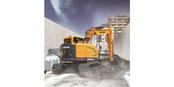 Hyundai Construction Equipment launches the brand new HX130 LCR crawler excavator