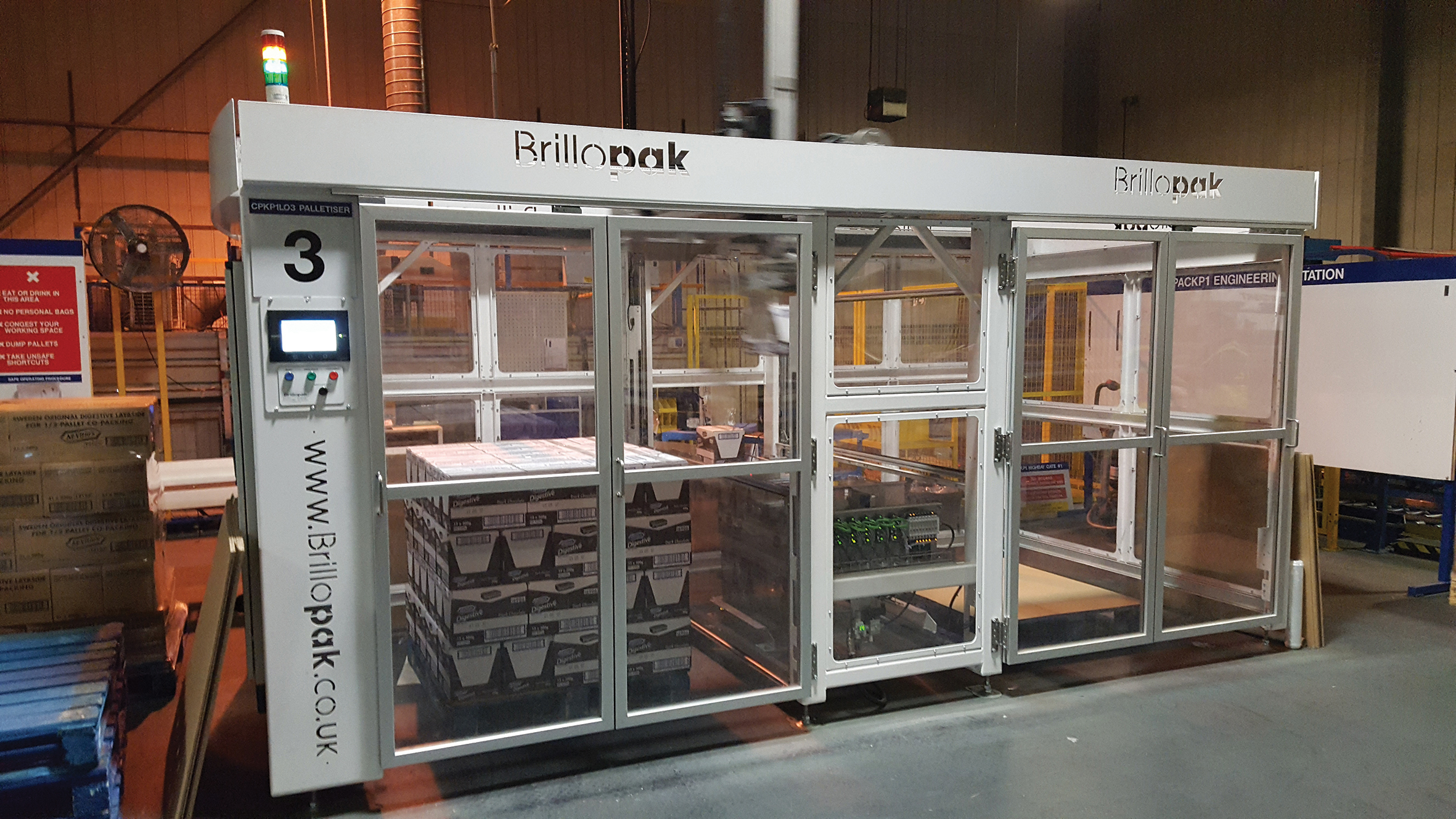 Brillopak - Seven cell robot solution yields 15 month ROI for McVities