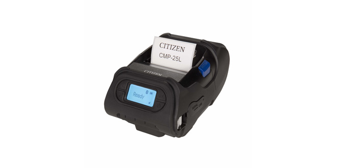 Citizen Systems completes mobile range with new robust and high speed 2-inch printer