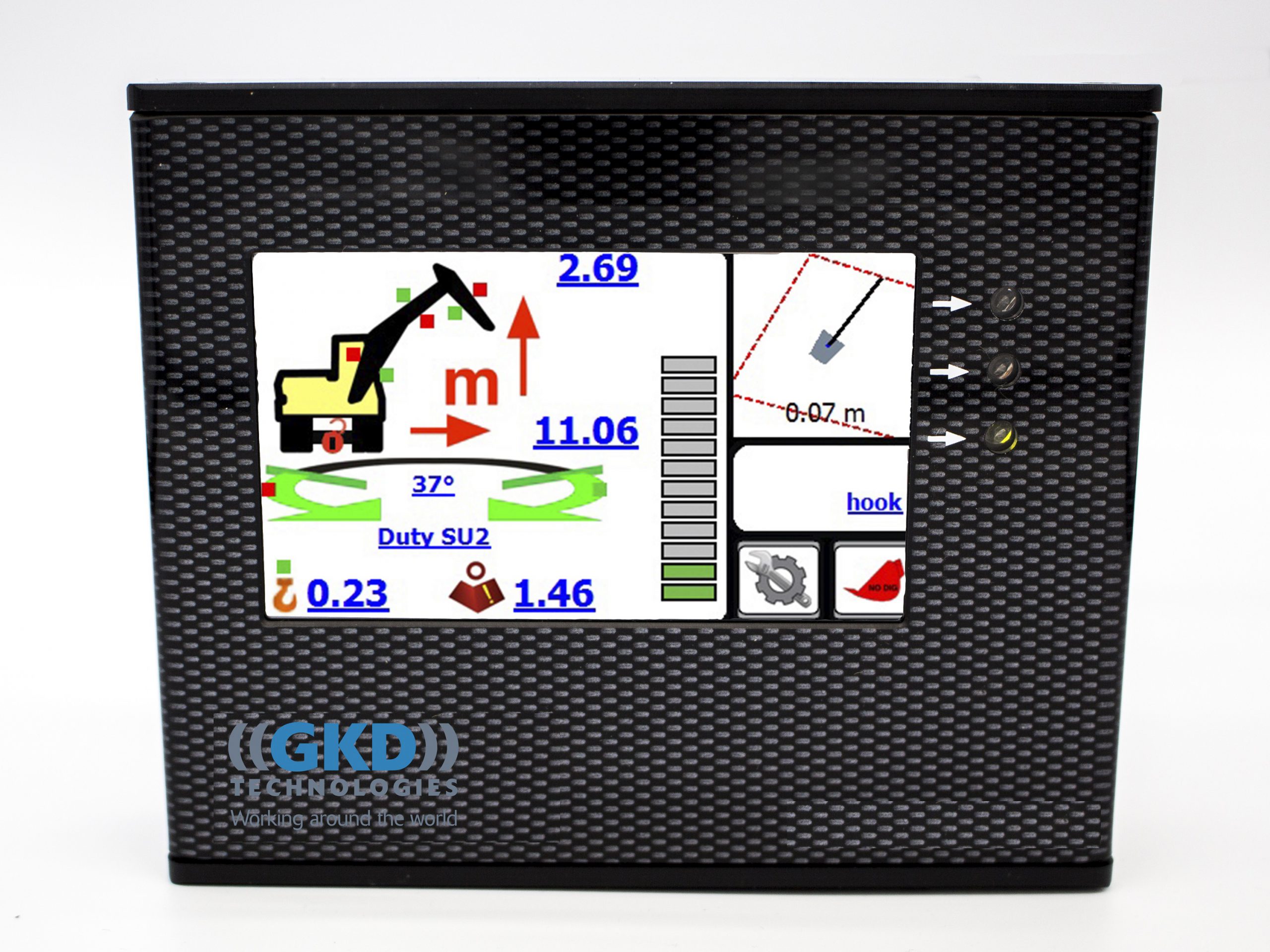 GKD Technologies upgrade 2RCi load indicator to include a virtual wall function