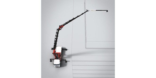 PALFINGER MFA jib maximum reach and flexibility