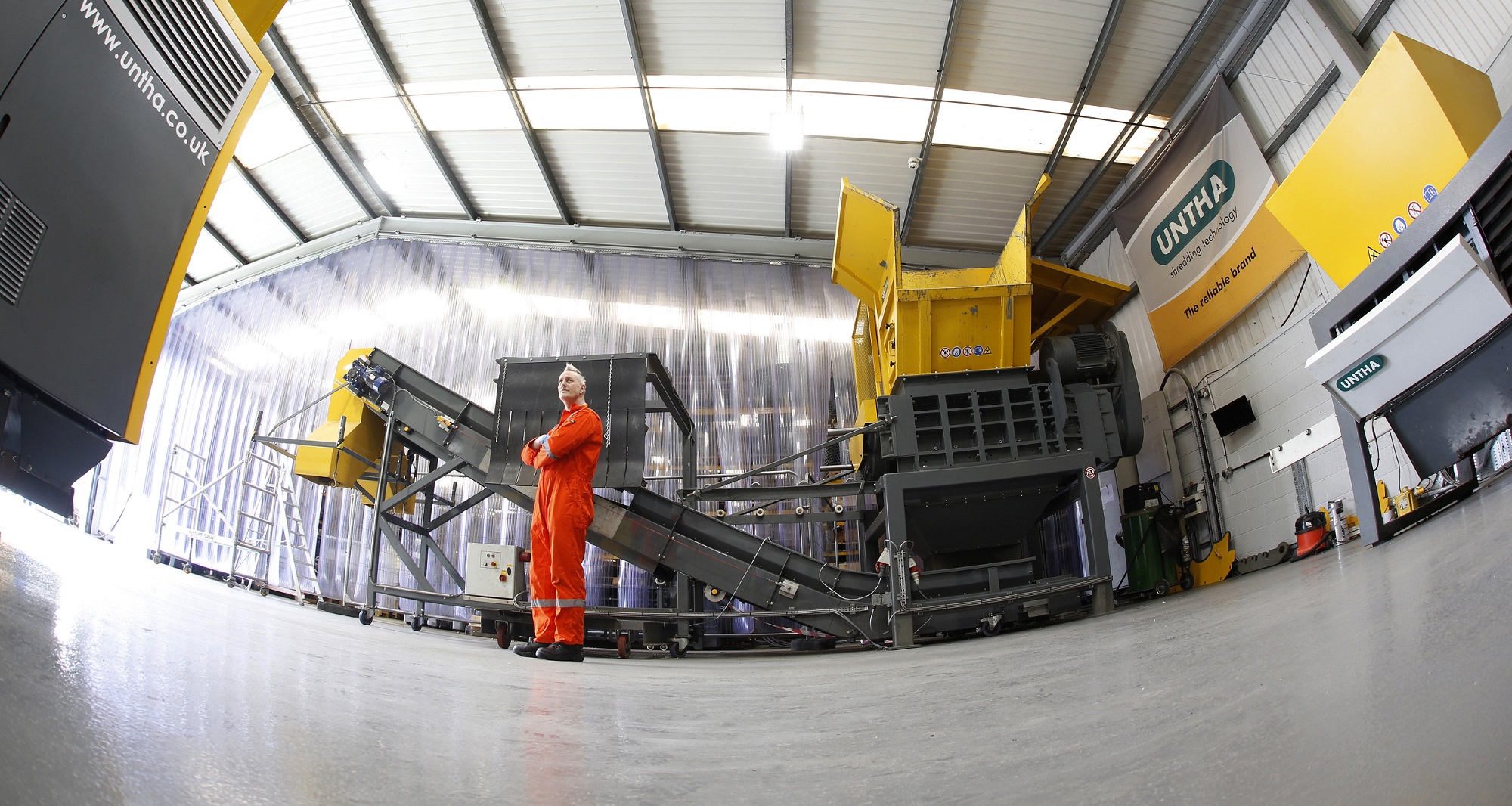 UNTHA invests in new look shredder test centre