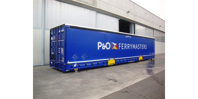P&O FERRYMASTERS INVESTS IN 240 SWAP BODIES TO FURTHER ENHANCE INTERMODAL SERVICE FOR CUSTOMERS
