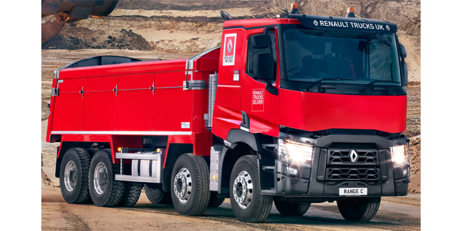 RENAULT TRUCKS DEMONSTRATES BREADTH AND DEPTH OF CONSTRUCTION RANGE AT HILLHEAD 2018