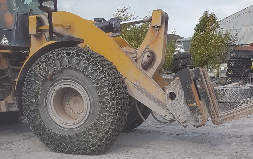 RUD Tyre Protection Chains Saves Money on Tyre Replacements & Reduces Downtime