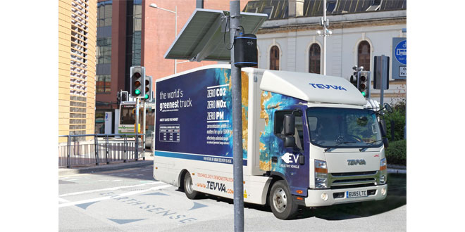 EarthSense Activates Zero Emission HGV Running to Reduce City Air Pollution