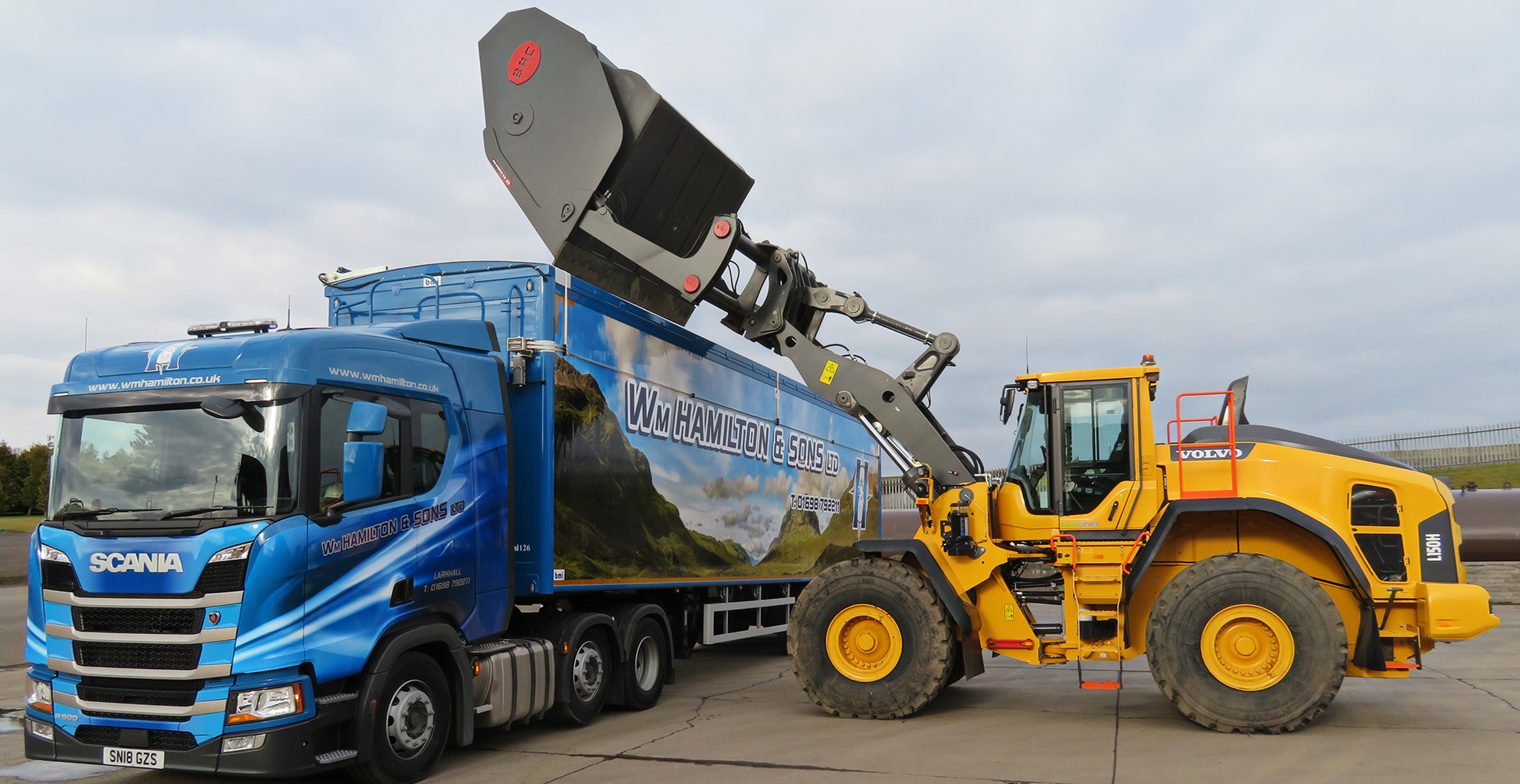 New Venture New Volvo for William Hamilton & Sons