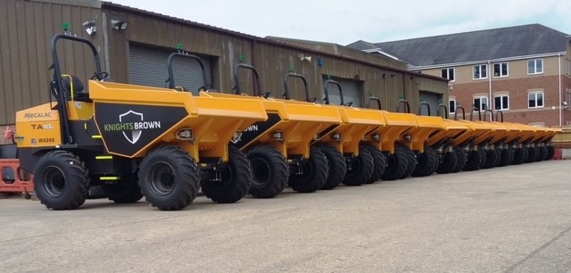 Versatile Equipment completes contract with Knights Brown