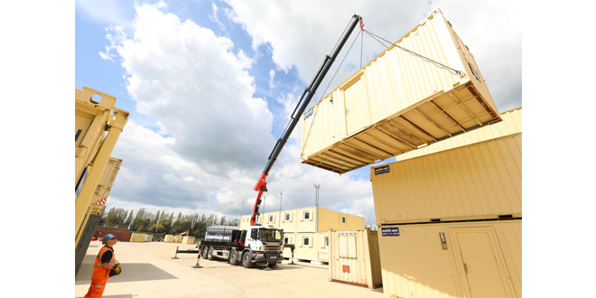 Mobile Mini 700,000 GBP expansion is stacking up