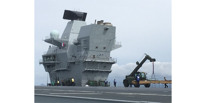 New carriers set to sea equipped with kit