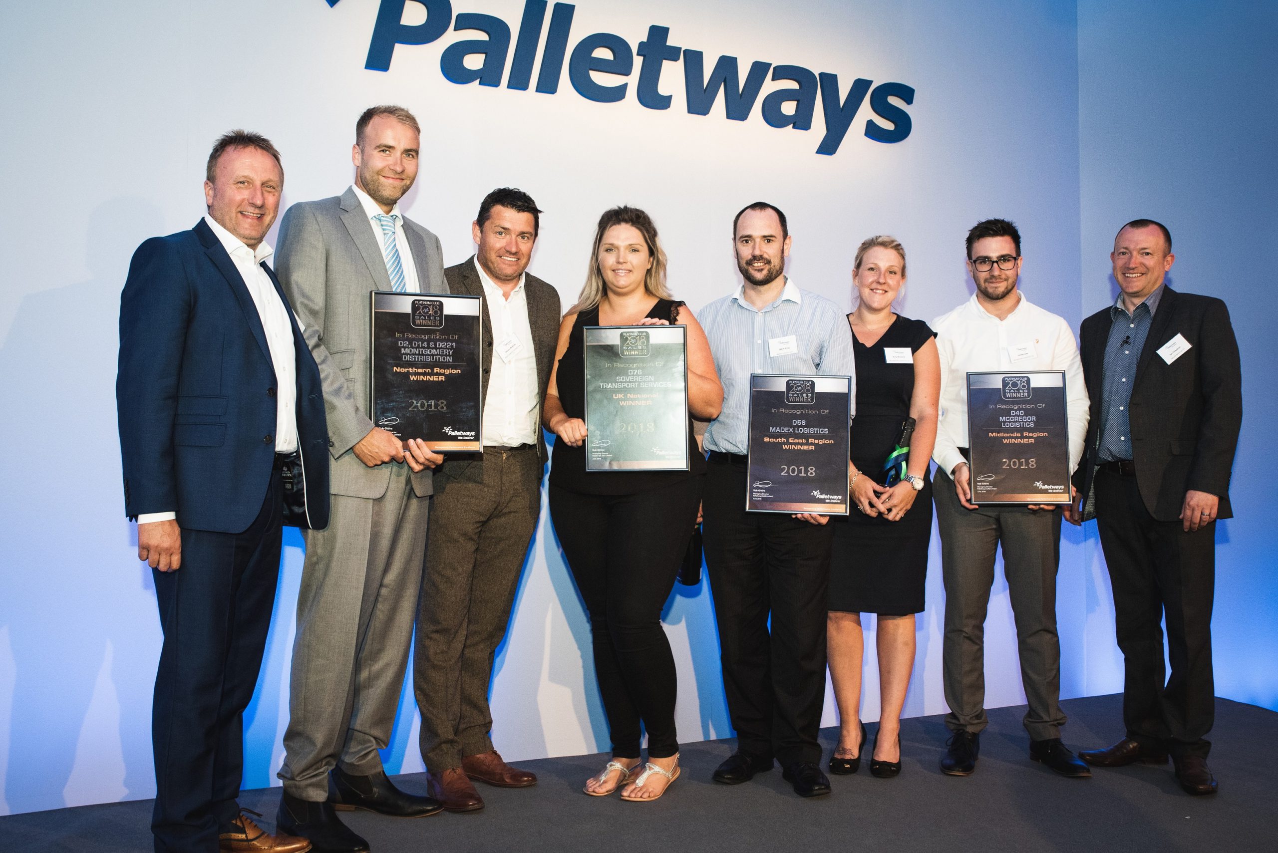 TOP PERFORMERS AT PALLETWAYS GO PLATINUM