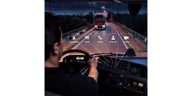 roadpad the new audio navigation & entertainment system from renault trucks