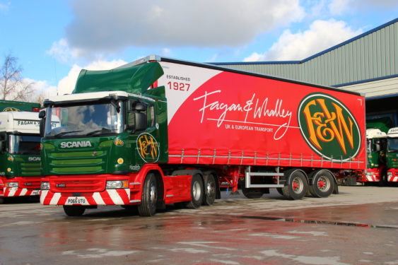 FAGAN & WHALLEY SELECTS MICROLISE TELEMATICS AND CAMERAS FOLLOWING EXTENSIVE TRIALS