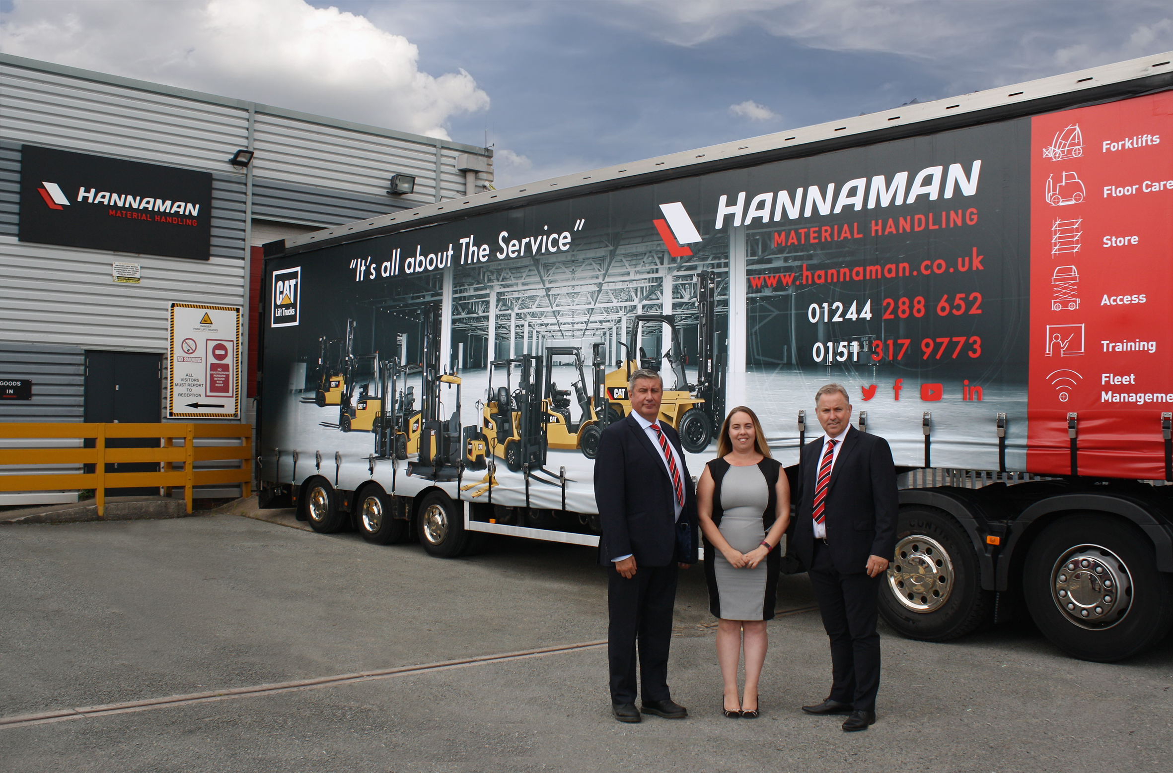 Fast growth Hannaman signs with CAT