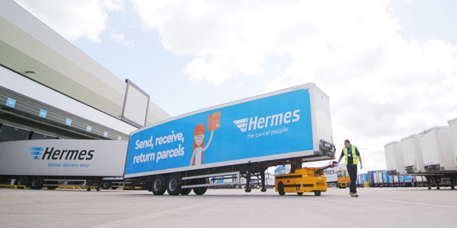 New Bradshaw PT2000 articulated trailer mover creates efficiencies at Hermes Press Release
