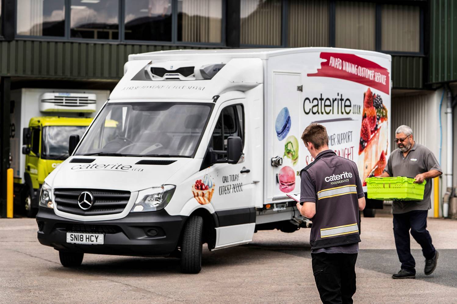 Caterite turns heads with striking Sprinters from Mercedes-Benz