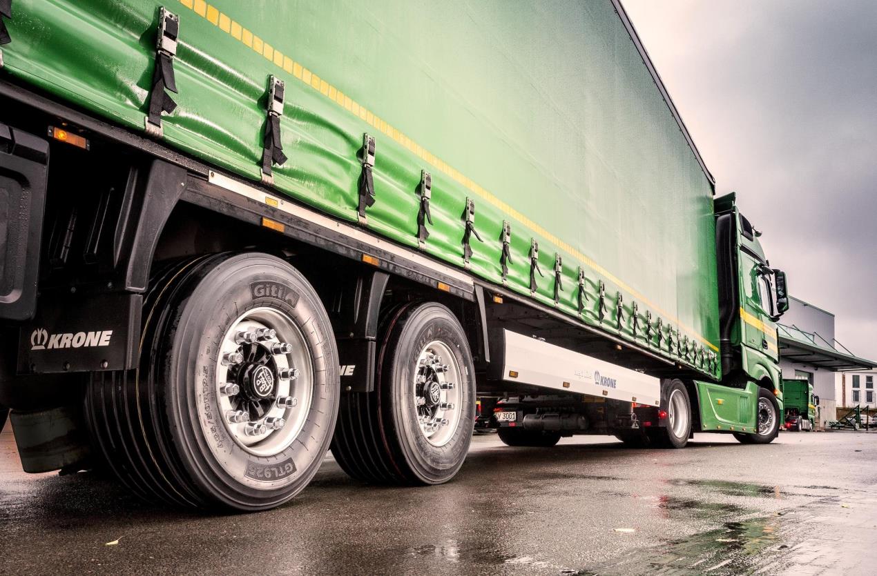 Giti increases load capacity of low profile tyres for high volume trailers