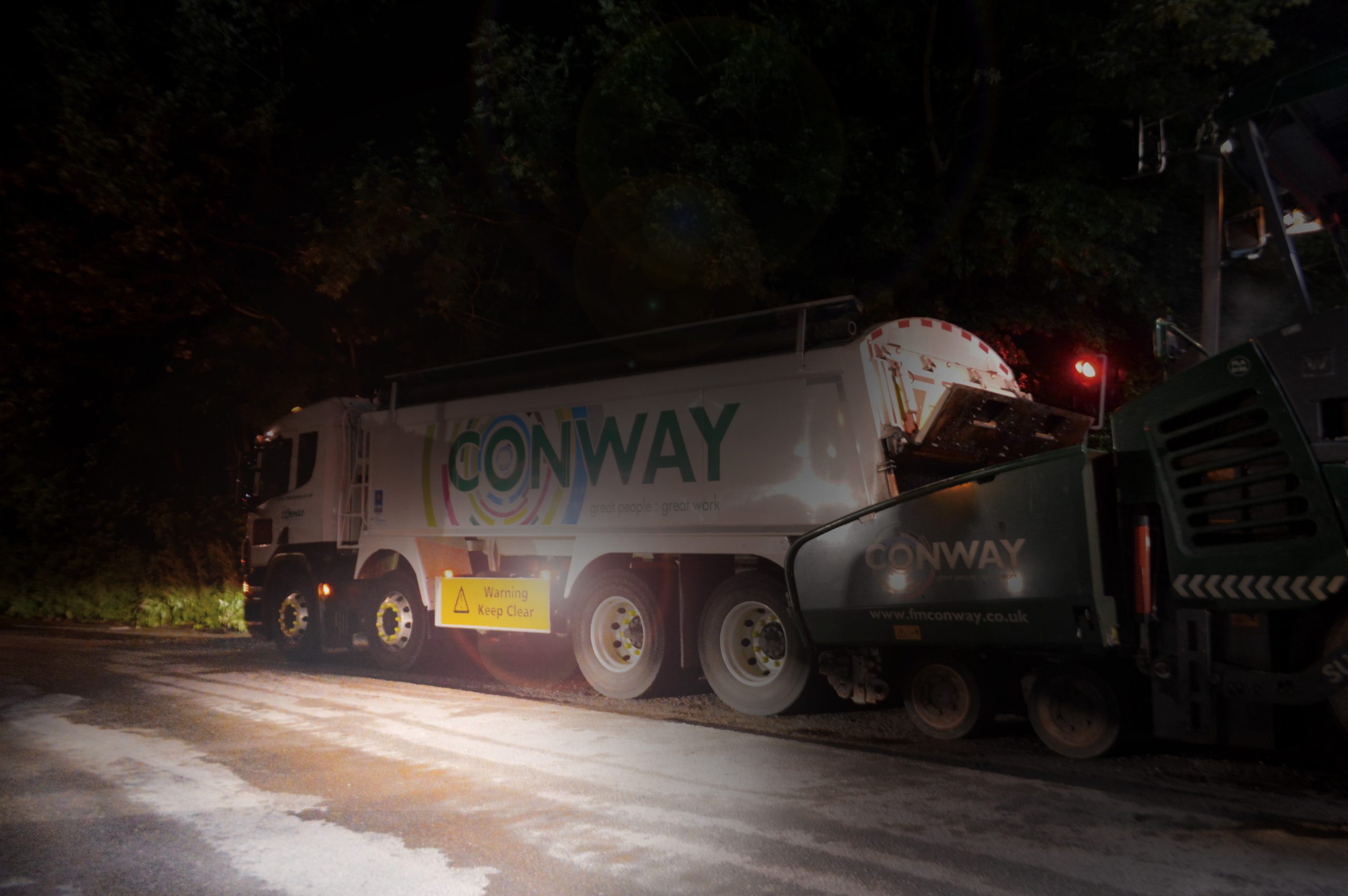 Labcraft throws new light on night-time roadworks for FM Conway