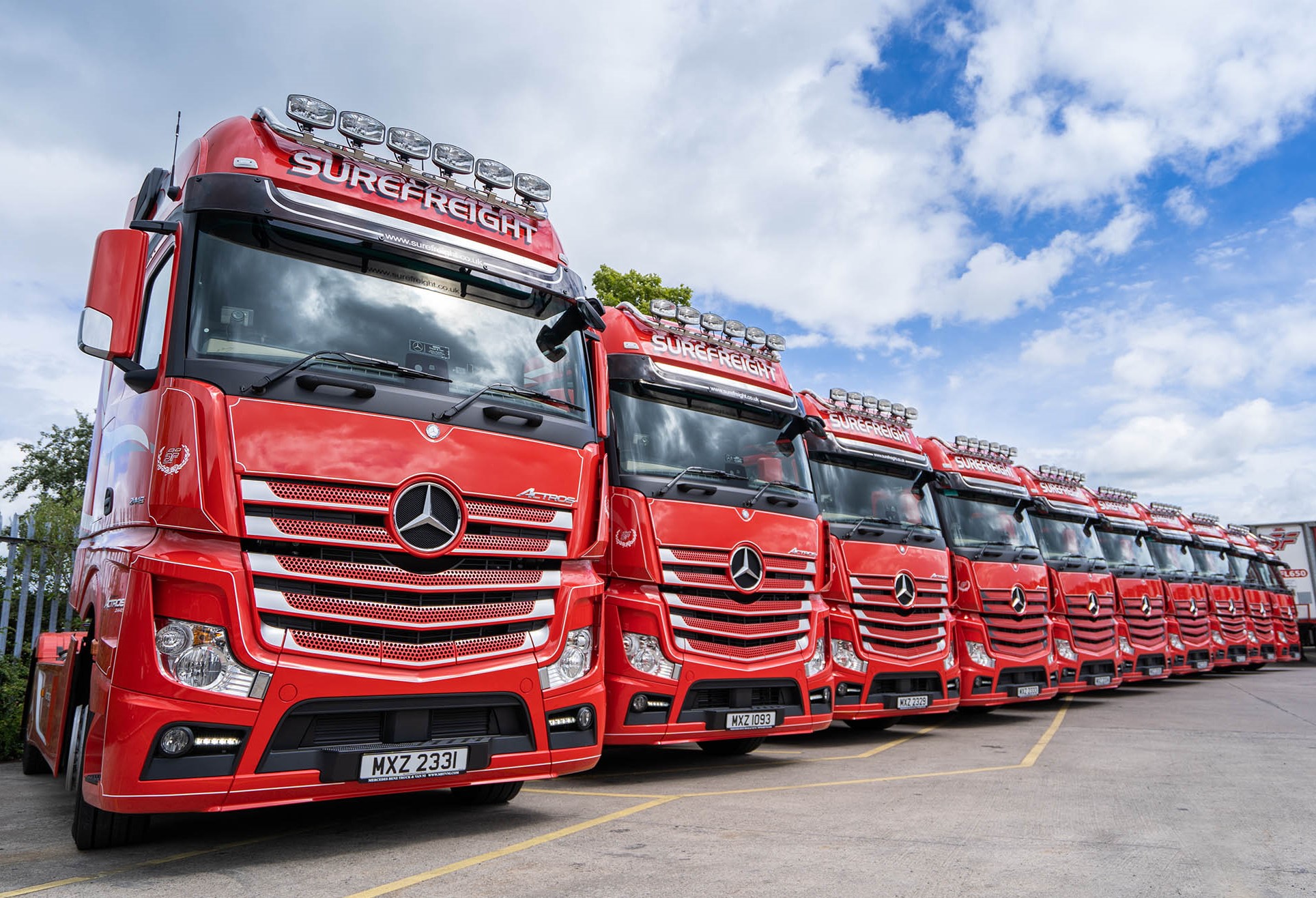 Surefreight scores a perfect 10 from Mercedes-Benz
