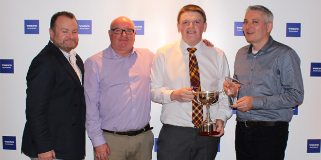 VOLVO MOTHERWELL REVEALS WINNER OF APPRENTICE OF THE YEAR AWARD