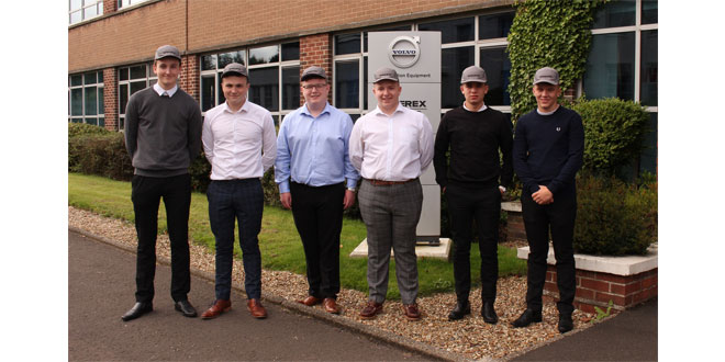 VOLVO MOTHERWELL WELCOMES SIX NEW APPRENTICES