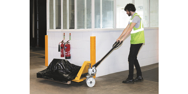 A-SAFE safety barriers are covering critical corners