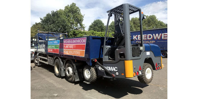 Frank Key boost delivery operations with new Loadmac truck mounted forklift