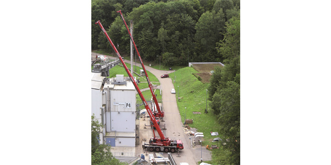 Konecranes modernises the rotary crane at the DLR
