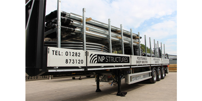 NP Structures improves load safety and efficiency with special trailer design by Cartwright