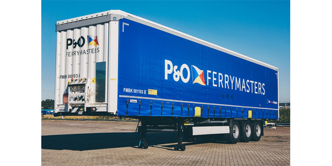 P&O FERRYMASTERS INVESTS IN 150 NEW HUCKEPACK TRAILERS