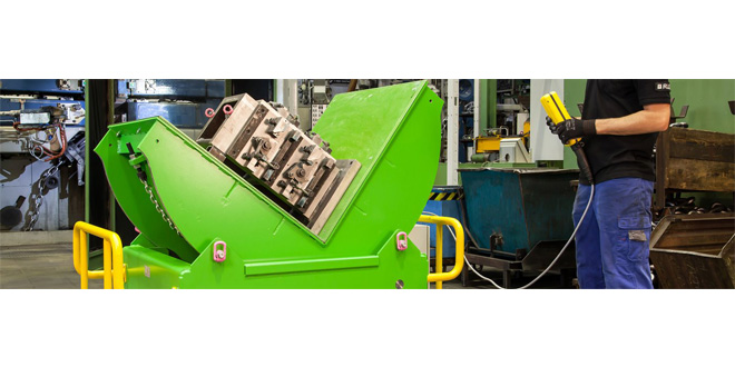 RUD Tool mover for Safe Handling & Rotation of Heavy Plant & Injection Moulding Tools 10-64 Tonnes