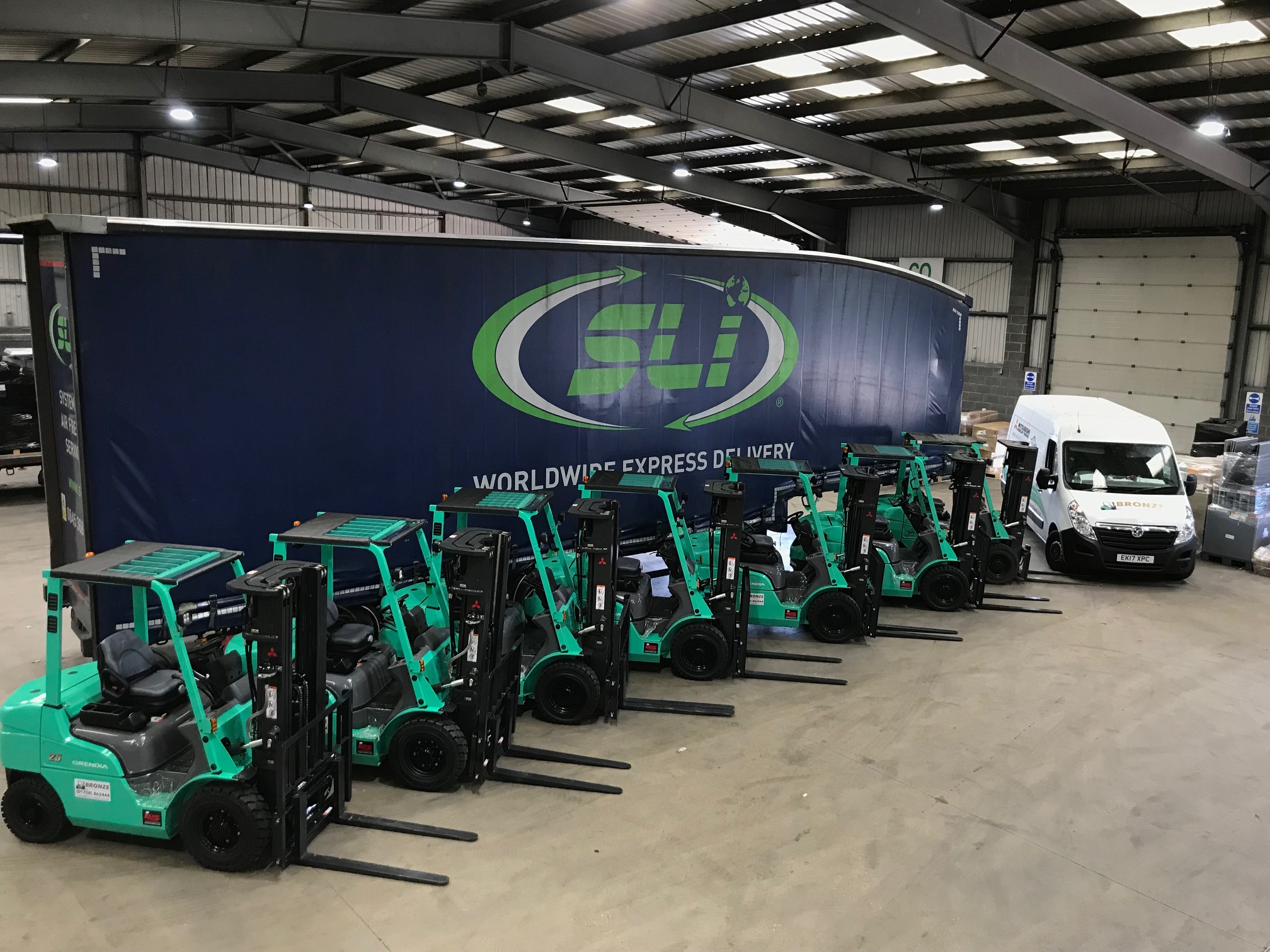 Reliable GRENDiA forklifts a stone-cold certainty for SLi