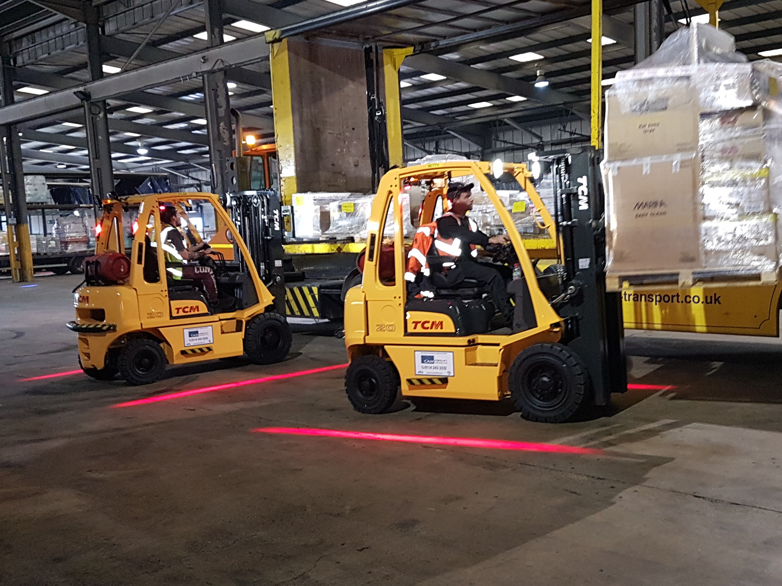 TCM FUEL SAVINGS AND SMARTER WORKING FOR FORKLIFT FLEET
