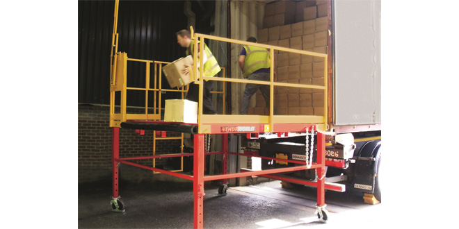 Thorworld makes spotless job of supplying loading platforms for Robert Scott