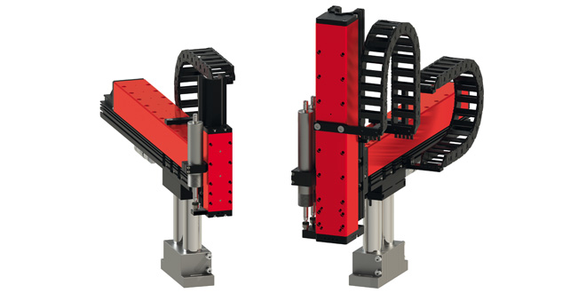 Two new handling systems for higher force ranges complement Afag YZ boom