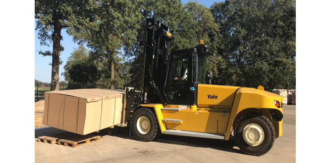 Yale Europe materials handlingreveals its highest capacity truck to date 1