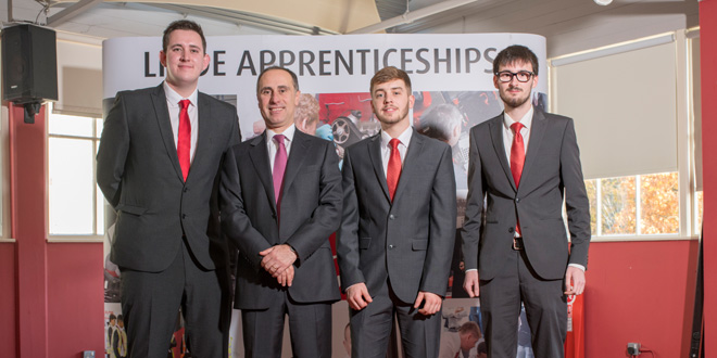 Apprentice success at Linde annual awards
