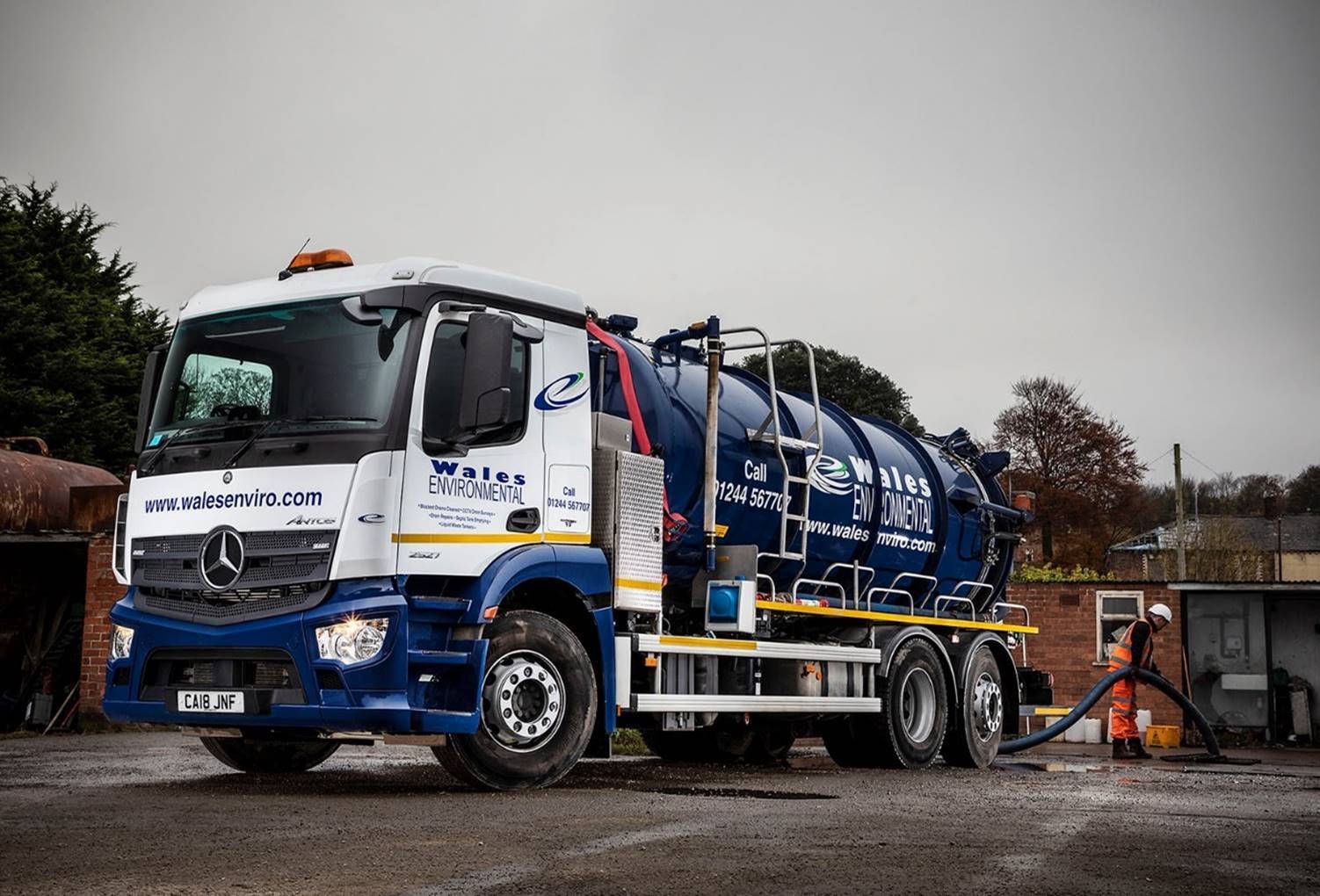Cost savings flow after Wales Environmental switches to new Mercedes-Benz