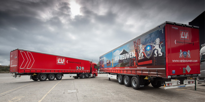 TIP works with Krone for European steel transport solution