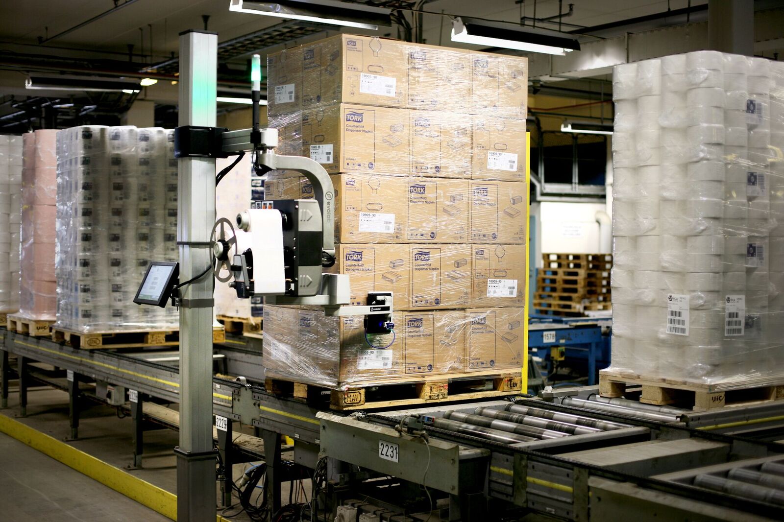 ILS SHOWCASING PALLET LABELLING SYSTEM FOR BEATING THE COLD