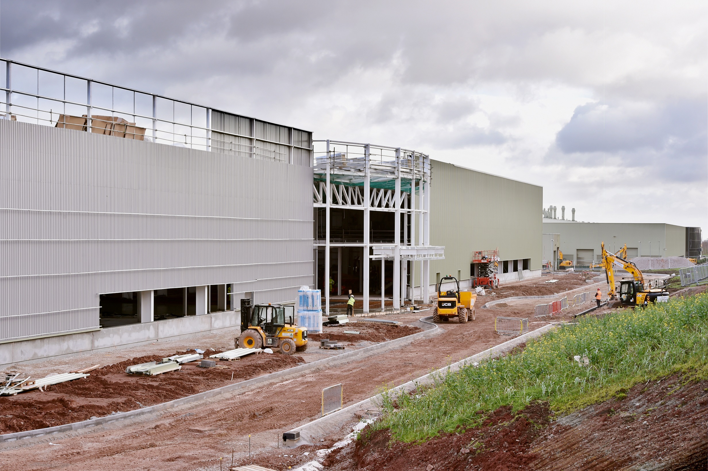 The new JCB Cabs factory takes shape