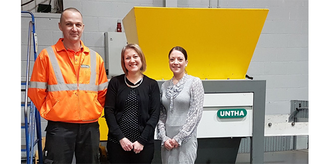 Hat-trick of appointments for shredder specialist UNTHA UK
