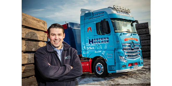 Vegetable haulier picks a winner with Mercedes-Benz Actros from Intercounty Truck & Van