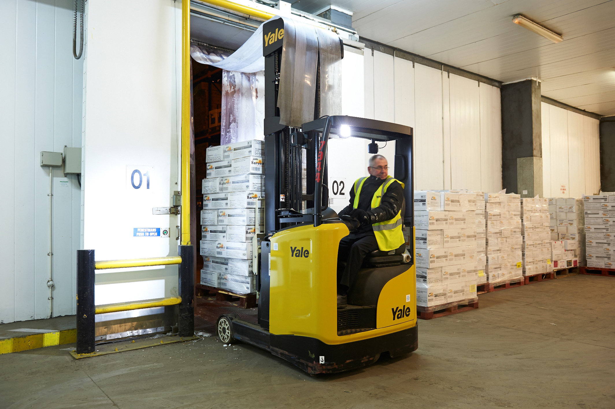 Yale Europe Materials Handling Sub-zero temperatures does not mean sub-zero