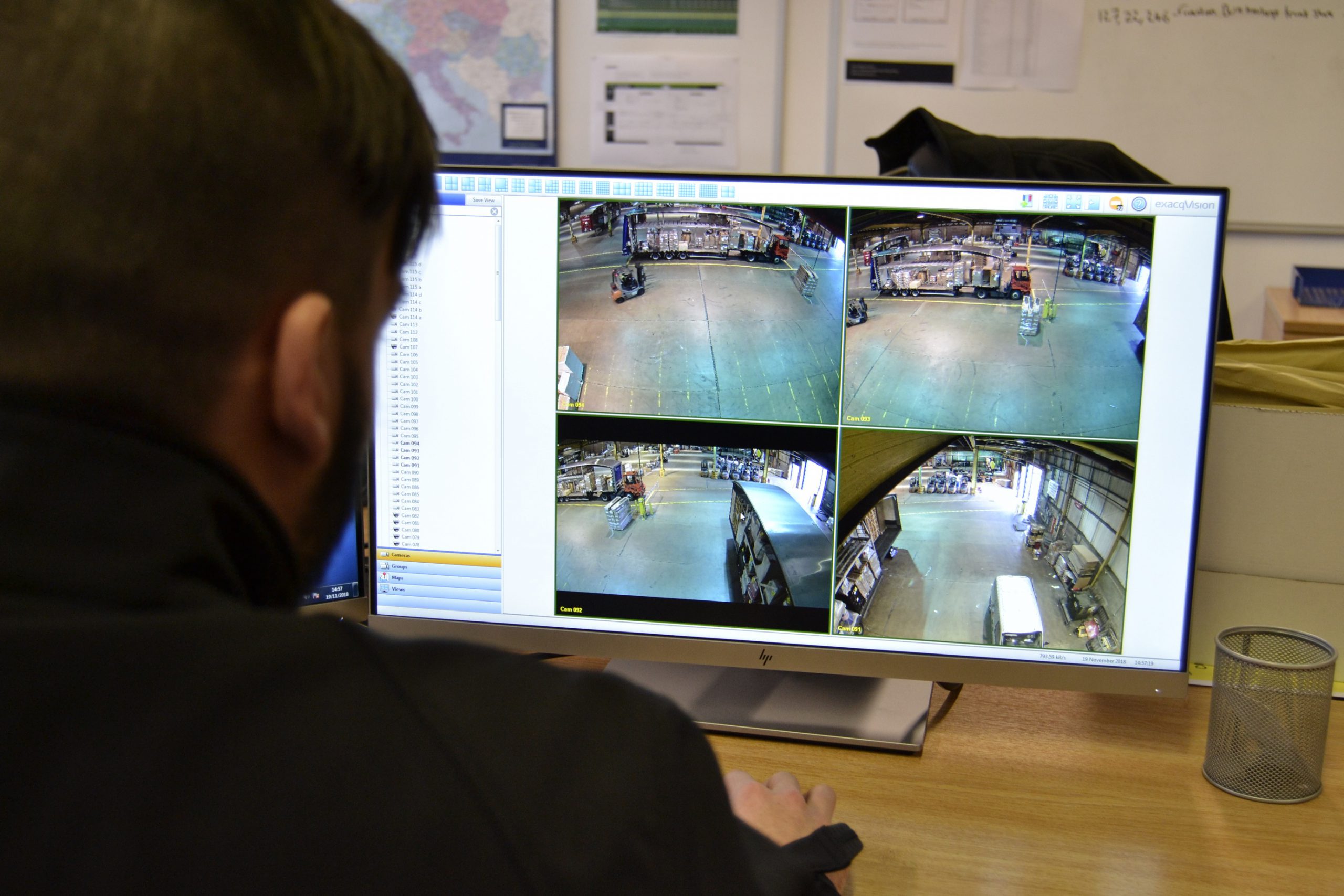 ALL-SEEING CAMERAS TRACK PALLETS THROUGH FORTEC DISTRIBUTION NETWORK HUB