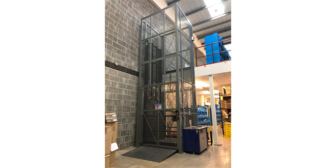 Advanced Handling Optimise Gardiner Bros & Co New Facility with Bespoke Goods Lift