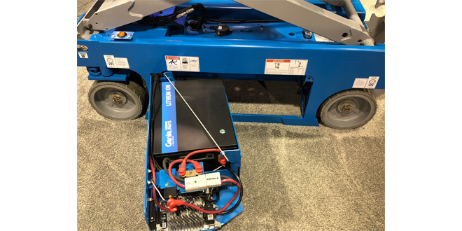 BAUMA NEW GENIE LITHIUM ION BATTERY